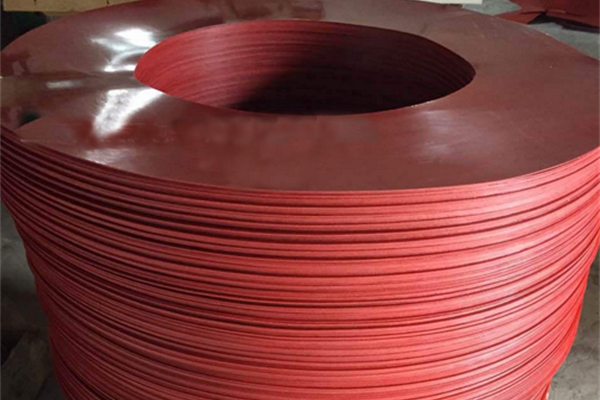 Plastic protection board for steel coil